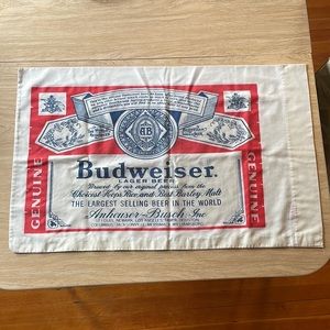 Vintage Budweiser Pillowcase
